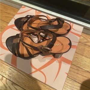 Multi-color sandals